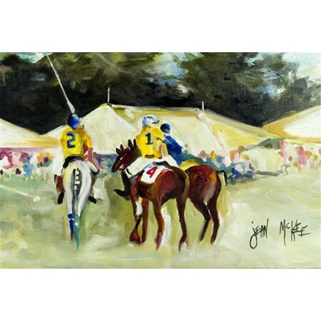 Carolines Treasures Polo At The Point Fabric Placemat JMK1006PLMT